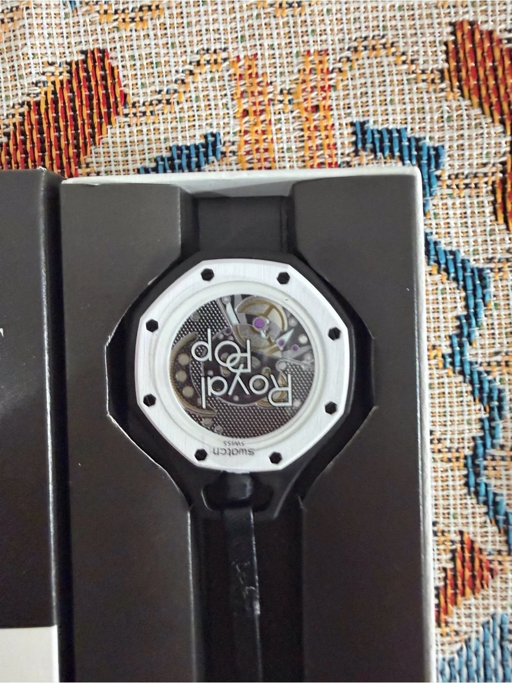 Swatch x AP Royal POP Collaboration Pocket Watch